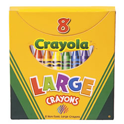 Large 8-Count Crayola® Crayons