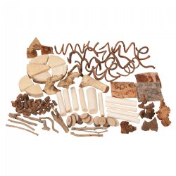 Natural Wooden Loose Parts Kit